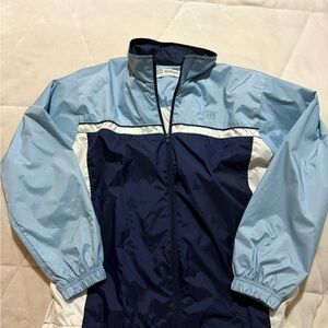 Wilson Light Blue, Navy & White Women's Windbreaker Jacket